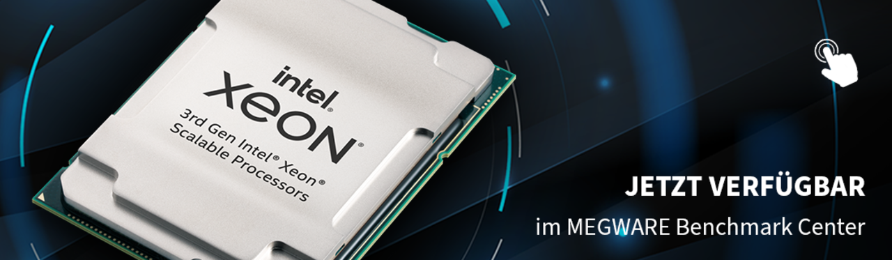 4th Gen Intel Xeon Scalable Processors verfügbar im MEGWARE Benchmark Center