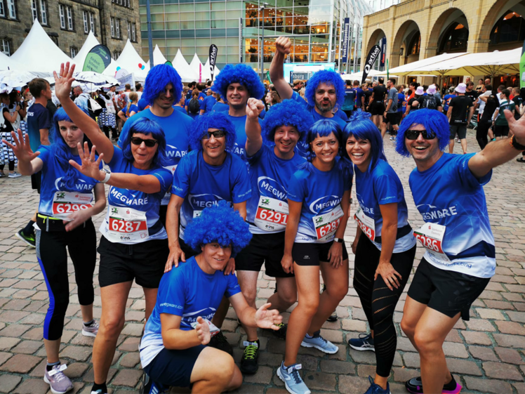 Team MEGWARE at Chemnitz company run