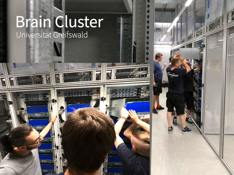 Installation des HPC Clusters der Universität Greifswald