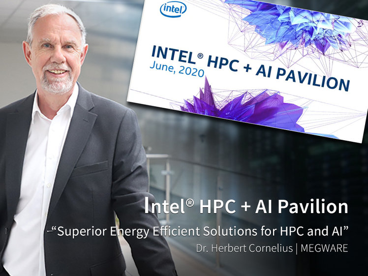 MEGWARE Teil des Intel HPC + AI Pavilion