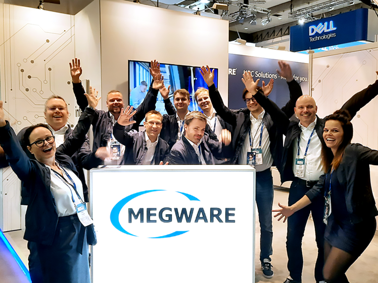 Team MEGWARE auf der ISC23