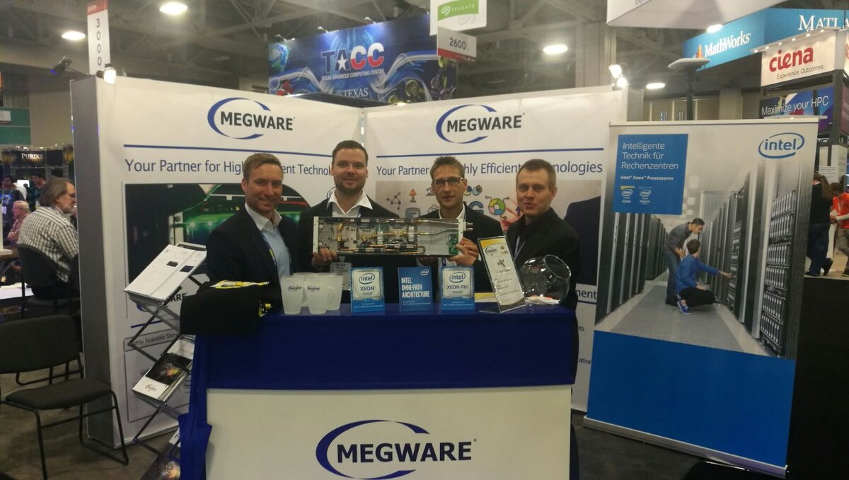 SC 2016 – Salt Lake City, MEGWARE Bilanz nach vier Messetagen fällt ...