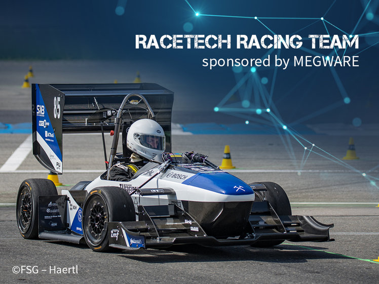 [Translate to English:] MEGWARE unterstützt Racetech Racing Team