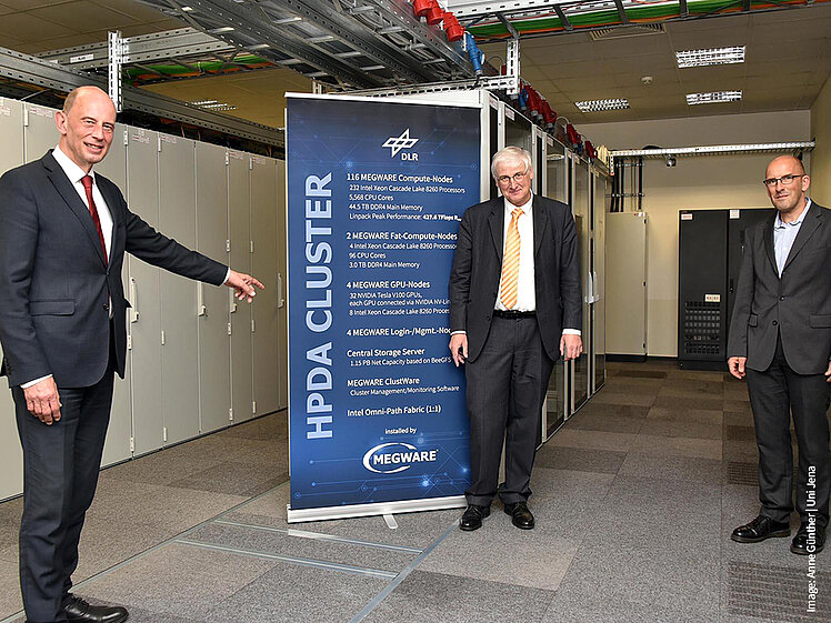 Einweihung des HPDA-Clusters am DLR Jena