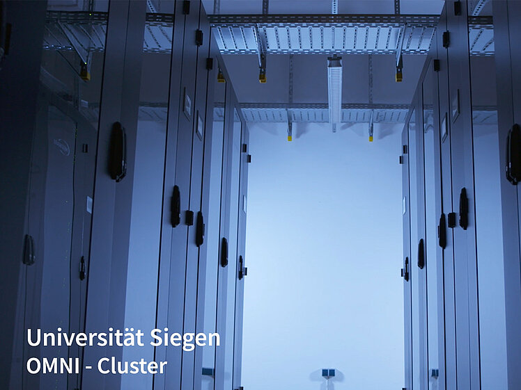 Video clip des OMNI Clusters in Siegen