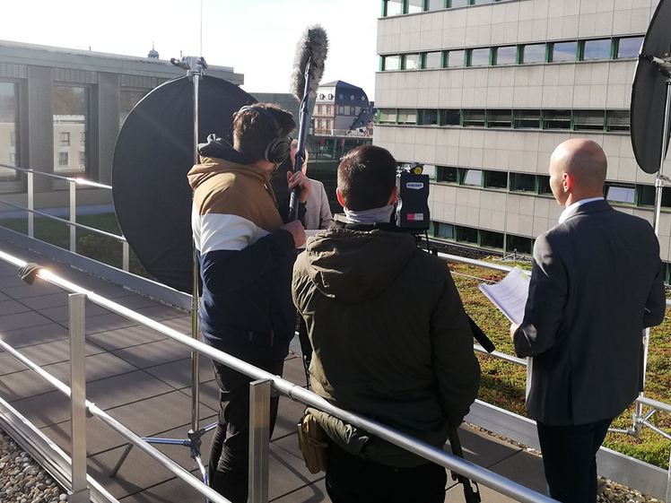 Videodreh Lichtenberg II in Darmstadt