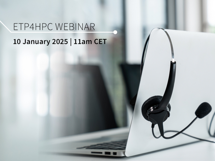 [Translate to English:] ETP4HPC Webinar mit MEGWARE