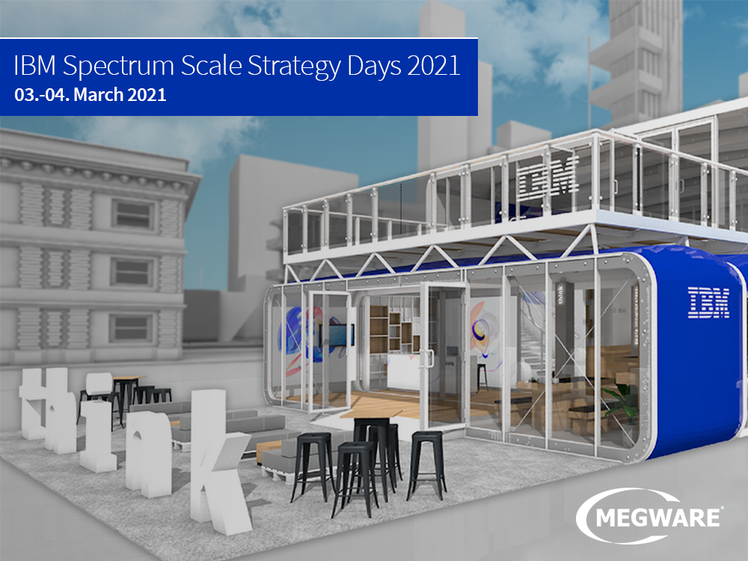 MEGWARE bei den IBM Spectrum Scale Strategy Days