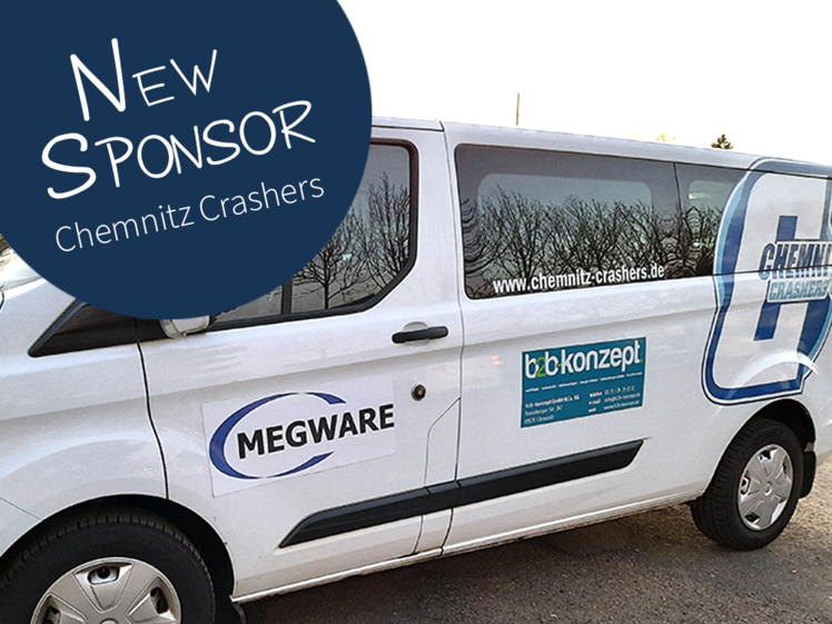 [Translate to English:] MEGWARE supports Chemnitz Crashers